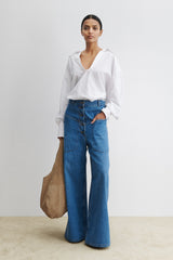 Rachel Comey Clothing|Denim Angle Pant Indigo