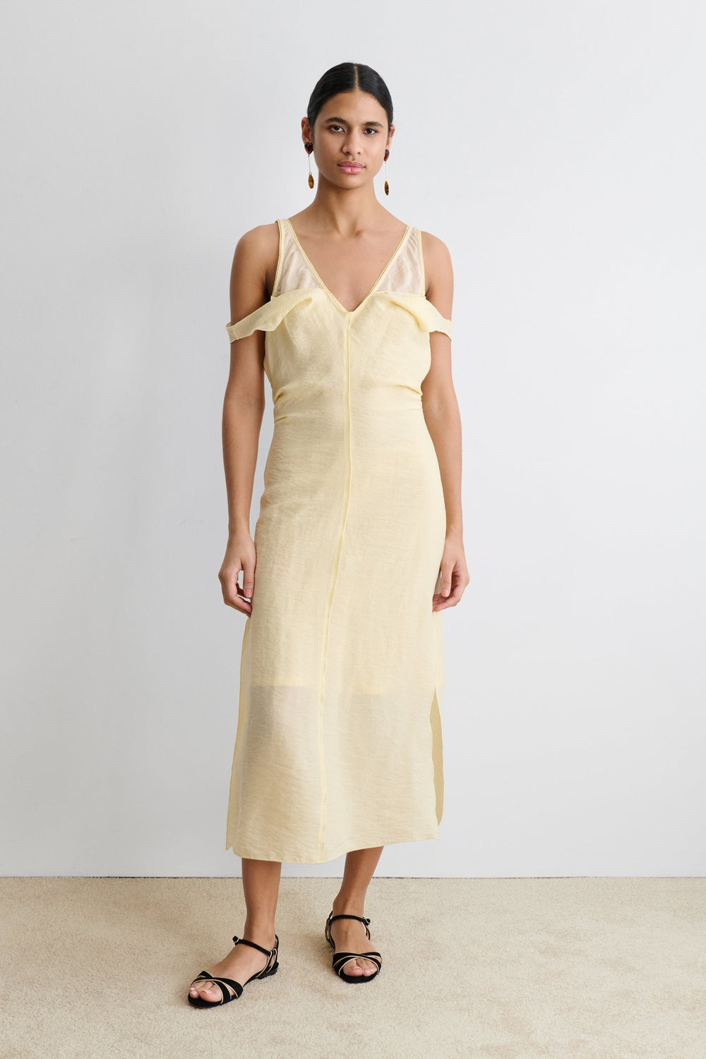 Rachel Comey Clothing|Accessories Cama Dress Yellow