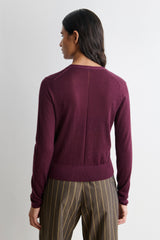 Rachel Comey Clothing Lilt Cardigan Black Cherry