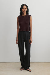 Rachel Comey Clothing Relent Top Chocolate