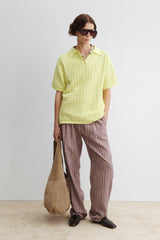 Rachel Comey Clothing Clarence Polo Limoncello