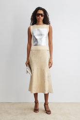 Rachel Comey Clothing Yaire Top Sand-Silver