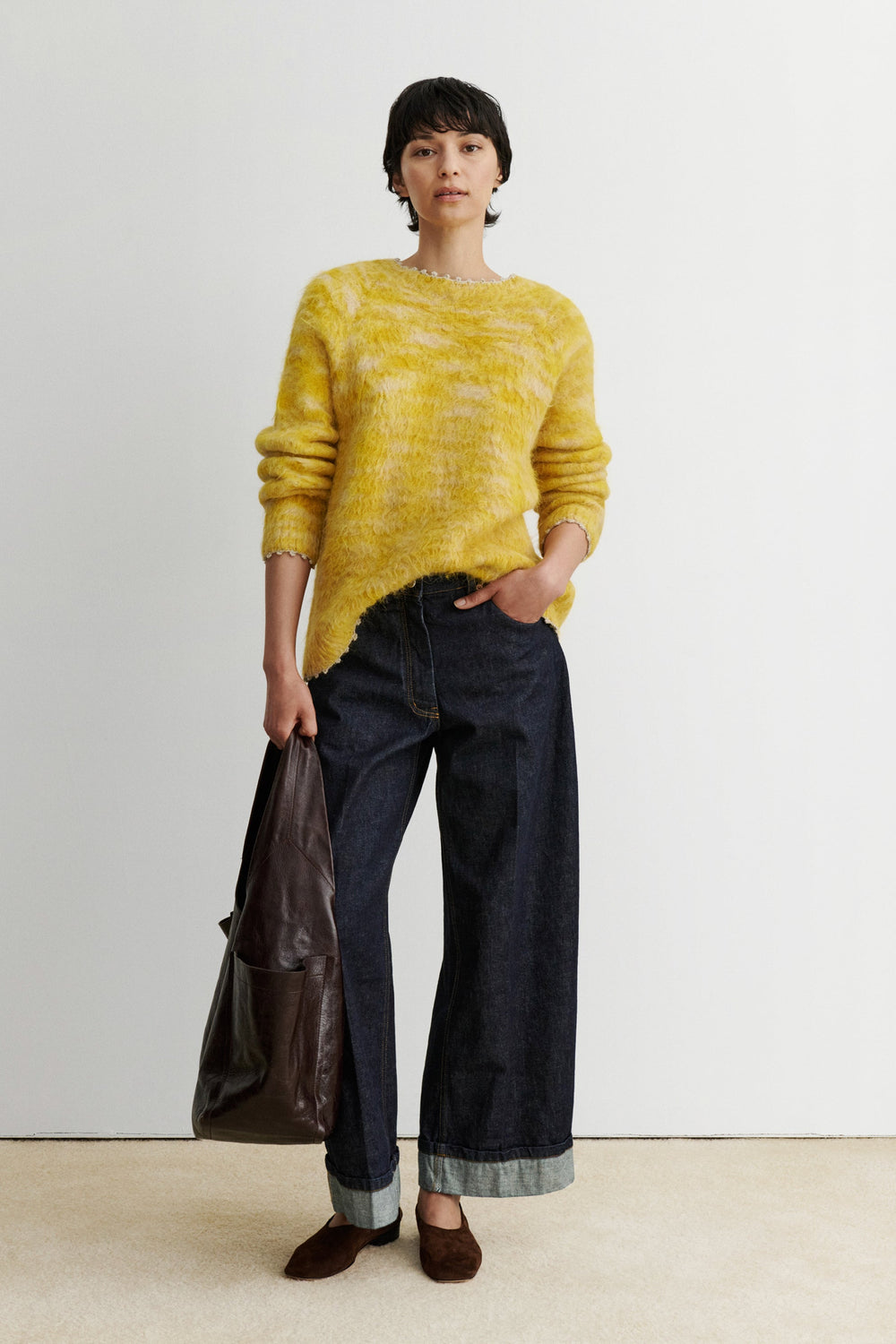 Rachel Comey Clothing|Sale Durden Sweater Chartreuse Space Dye