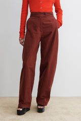 Rachel Comey Clothing Lyson Pant Garnet