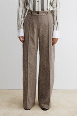 Rachel Comey Clothing Alber Pant Brown Herringbone