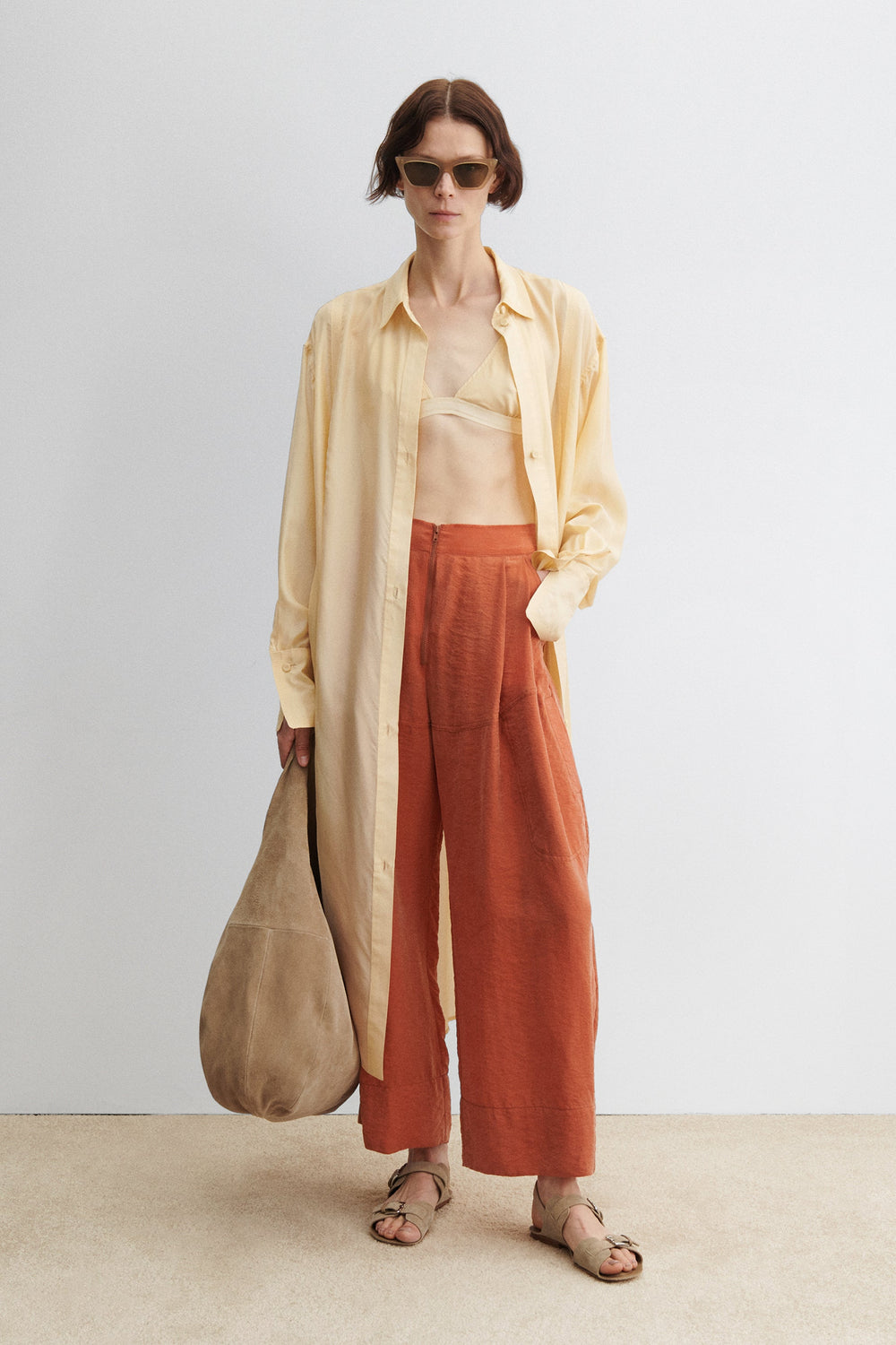 Rachel Comey Clothing Dini Pant Terracotta