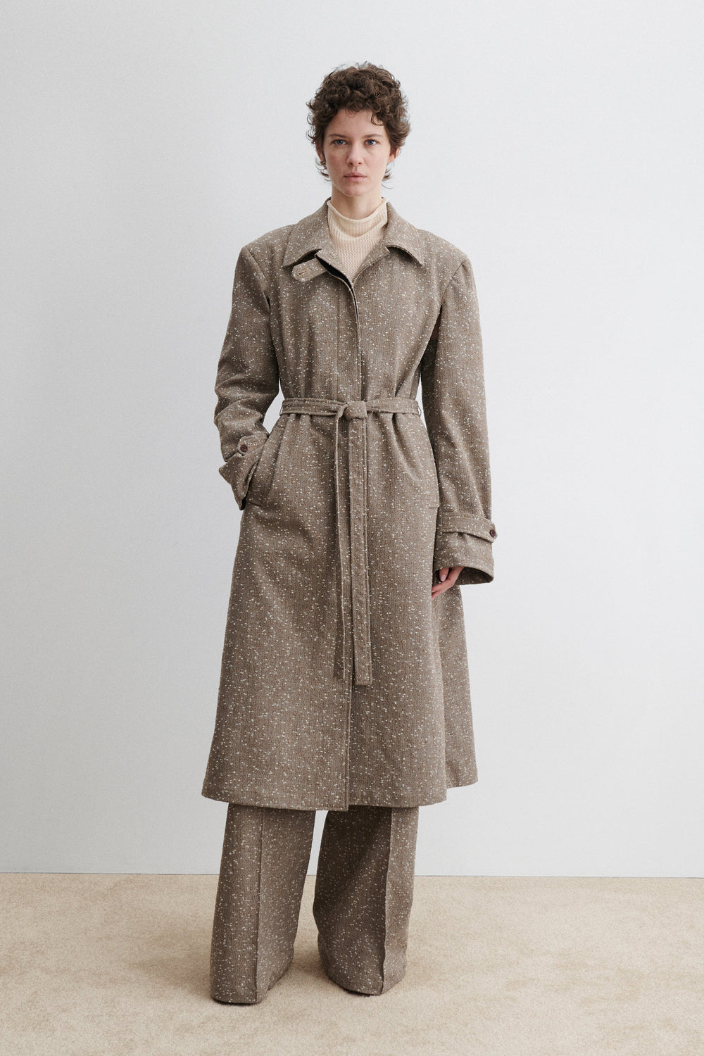 Rachel Comey Clothing Mosey Jacket Brown Herringbone