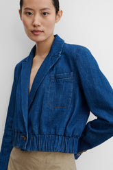 Rachel Comey Clothing|Denim Grain Jacket Indigo