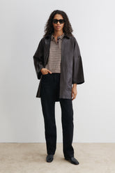 Rachel Comey Clothing|Denim|Sale Husk Coat Auburn-Black