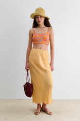 Rachel Comey Clothing|Accessories Labora Top Orange