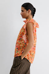 Rachel Comey Clothing New Via Top Orange