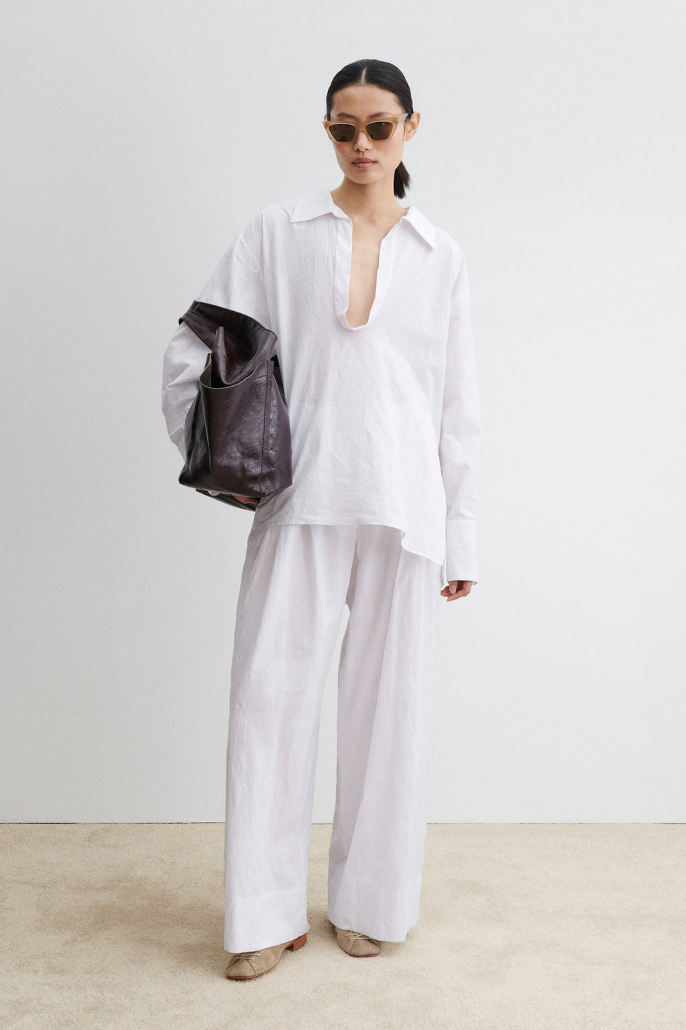 Rachel Comey Clothing Oldum Top White