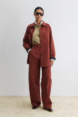 Rachel Comey Clothing Irvine Shirt Garnet
