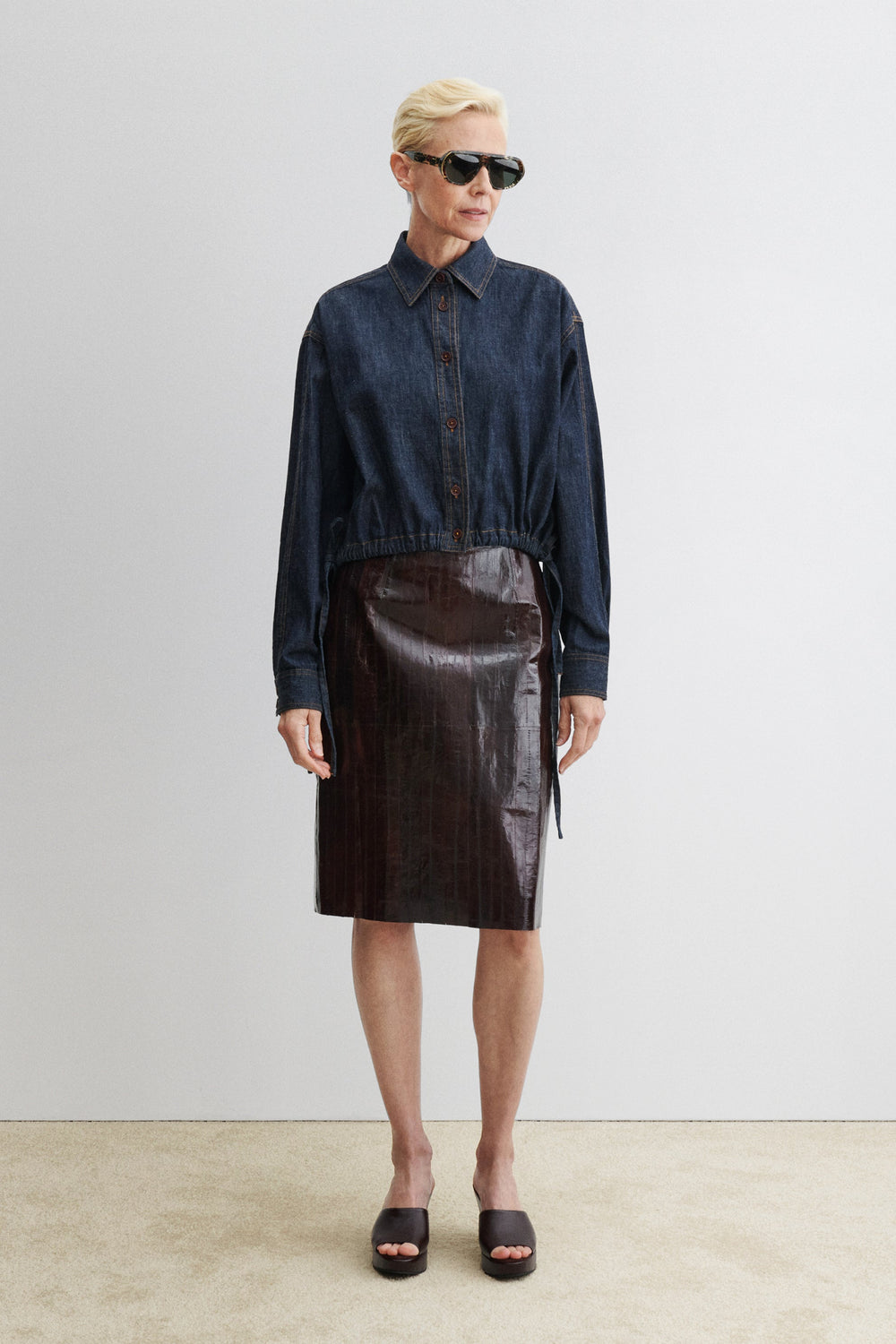 Rachel Comey Clothing|Denim Base Top Indigo