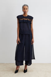 Rachel Comey Clothing Fuery Top Navy