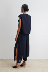 Rachel Comey Clothing Fuery Top Navy