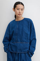 Rachel Comey Clothing|Denim Slope Top Indigo