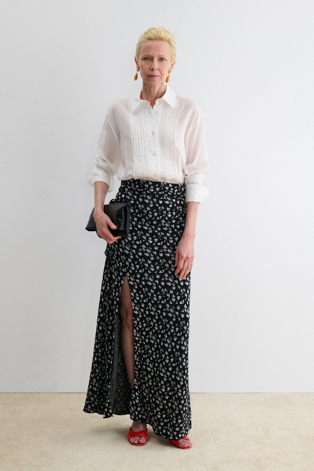 Rachel Comey Clothing Arra Skirt Black-White