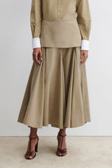 Rachel Comey Clothing Heni Skirt Khaki