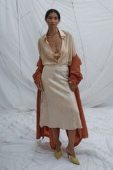 Rachel Comey Clothing Kuzner Skirt Sand-Silver