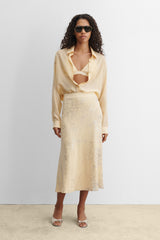Rachel Comey Clothing Kuzner Skirt Sand-Silver