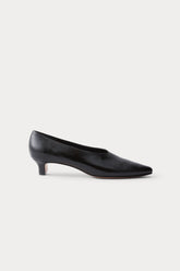 Rachel Comey Footwear Clemmie Kitten Heel (Solid) Black
