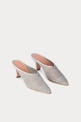 Rachel Comey Footwear Alder Mule (Mini Punch) Ecru