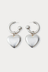 Rachel Comey Accessories Amour Hoop Vintage Silver