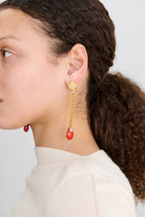 Rachel Comey Accessories Bootes Earrings Cream Multi