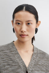 Rachel Comey Accessories Paisley Earring Black Snake
