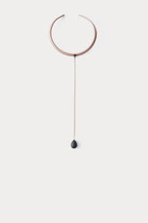 Rachel Comey Accessories Priori Choker with Tear Drop Tapenade