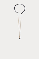 Rachel Comey Accessories Priori Choker with Chain Black Matte