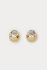Rachel Comey Accessories Large Keel Hoop Gold
