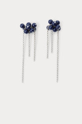 Rachel Comey Accessories Bauble Mesh Earring Navy