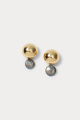 Rachel Comey Accessories Chute Earring Gold-Peacock Pearl