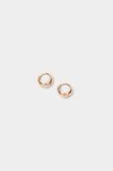 Rachel Comey Accessories Baby Alpha Hoop Gold