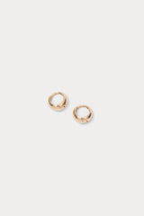 Rachel Comey Accessories Baby Alpha Hoop Gold