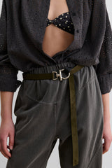 Rachel Comey Accessories Utilitarian Belt Forest