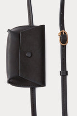 Rachel Comey Accessories Double Wrap Hamecon Card Slot Belt Black