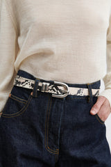 Rachel Comey Accessories Dunbar Belt Blush Multi