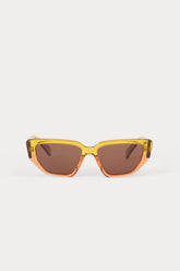 Rachel Comey Accessories Keet Sunglasses Yellow Orange