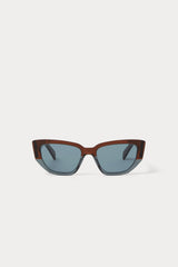 Rachel Comey Accessories Keet Sunglasses Blue Brown