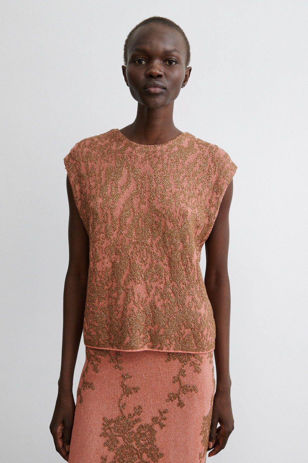 Rachel Comey Sale|Clothing Brocca Vest Melon-Bronze
