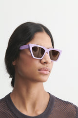 Rachel Comey Clothing Modan Sunglasses Lilac