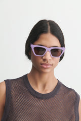Rachel Comey Clothing Modan Sunglasses Lilac