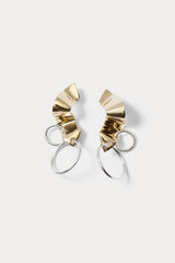 Rachel Comey Accessories Quarry Elbe Loop Earring Pair Brass