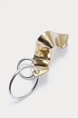 Rachel Comey Accessories Quarry Elbe Loop Earring Pair Brass