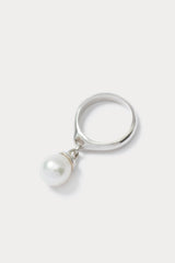 Rachel Comey Accessories Quarry Fret Ring-B Silver\/Pearl