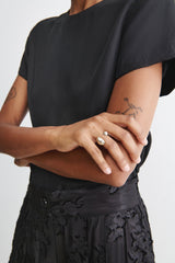 Rachel Comey Accessories Quarry Adron Ring White Bronze