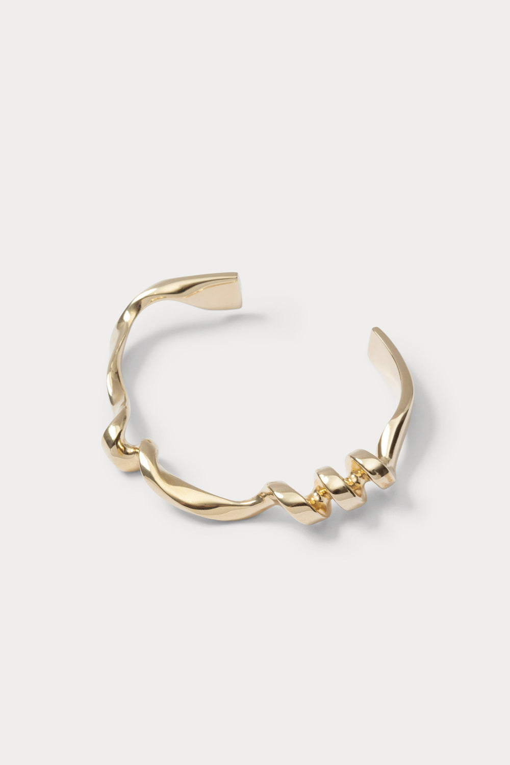 Rachel Comey Accessories Quarry Whorl Cuff Brass